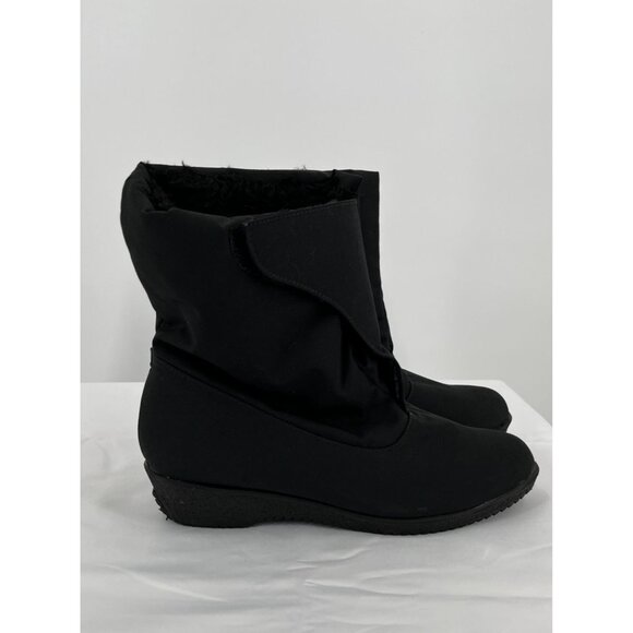 Toe Warmers Canada Mid Calf Boots Womens Sz 12 N Waterproof Insulated Hook  Loop - Picture 4 of 12